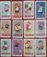 CHINE - CHINA  - 1963 - Série N° 1469/1480 Neuve ** (MNH) - Jeux D'enfants  - 2 Photos - Unused Stamps