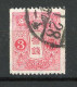 JAPON -  1914 Yv. N° 132A Dent 13 Horizontalement FilA (o)  3s Série Courante  Cote 45 Euro  BE  2 Scans - Used Stamps