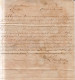 Año 1850 Prefilatelia Carta  Marca Murcia Y Recargo 6 Ms Juan Santisco - ...-1850 Prephilately
