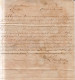 Año 1850 Prefilatelia Carta  Marca Murcia Y Recargo 6 Ms Juan Santisco - ...-1850 Préphilatélie