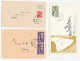 1956 - 67, 3 X GAZA  COVERS PALESTINE  Israel Stamps Cover - Lettres & Documents