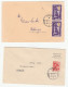 1956 - 67, 3 X GAZA  COVERS PALESTINE  Israel Stamps Cover - Lettres & Documents