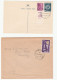 1956 -57, 3 X GAZA  COVERS  (1 Gaza, 2 Rafah) PALESTINE  Israel Stamps Cover - Briefe U. Dokumente
