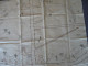 Nappe Brodée De 90 X 90 Cm Niangara, Haut-Uele, RD Congo Plan Quartier Des Belges, Camp Militaire Et Mission... 1938 - Autres & Non Classés