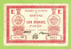 FRANCE / CHAMBRE DE COMMERCE / BETHUNE / 1 FRANC/ 17 AVRIL 1916 / SERIE 883  / N° 0573 - Camera Di Commercio