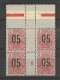 Guinée - Française _  Bloc Millésimes  1904 BDF N° 56a - Unused Stamps