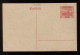 Saargebiet 1920's 40c Unused Stationery Card__(8286) - Enteros Postales
