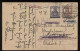 Saargebiet 1920 Saarbrucken 3 Stationery Card To Göttlingen__(8309) - Enteros Postales