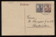 Saargebiet 1920 Homburg Stationery Card To Saarbrucken__(8327) - Postal Stationery