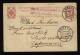 Russia 1909 4k Red Stationery Card__(9878) - Entiers Postaux