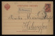 Russia 1902 3k Red Stationery Card To Finland__(9843) - Stamped Stationery