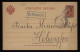 Russia 1902 3k Red Stationery Card To Finland__(9843) - Interi Postali