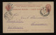 Russia 1898 4k Red Stationery Card To Switzerland__(9825) - Entiers Postaux