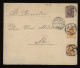 Russia 1894 5k Brown Stationery Envelope To Finland__(9876) - Interi Postali