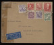 Sweden 1944 Hällefors Censored Air Mail Cover To USA__(10065) - Storia Postale