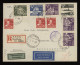 Sweden 1945 Stockholm Registered Air Mail Cover To Finland__(10482) - Lettres & Documents