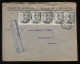 Spain 1941 Sevilla Censored Air Mail Cover To Basilea__(9175) - Briefe U. Dokumente