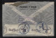 Spain 1941 Madrid Censored Air Mail Cover To Leipzig__(8948) - Covers & Documents