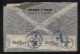 Spain 1941 Madrid Censored Air Mail Cover To Leipzig__(8948) - Cartas & Documentos