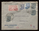 Spain 1941 Barcelona Censored Air Mail Cover To Heidenau__(9117) - Cartas & Documentos