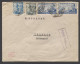 Spain 1940's Censored Air Mail Cover To Leipzig__(8871) - Covers & Documents