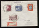 Saarland 1957 Mettlach Registered Cover To Bielefeld__(8817) - Covers & Documents