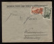 Saargebiet 1928 Saarbrucken Business Cover__(8568) - Cartas & Documentos