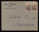 Saargebiet 1927 Saarlouis Business Cover To Göppingen__(8560) - Briefe U. Dokumente