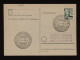 Wurttemberg 1948 Friedrichshafen Special Cancellation Card__(10859) - Covers & Documents