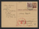 Switzerland 1944 Censored Stationery Card To Germany__(9606) - Entiers Postaux