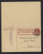 Switzerland 1940 Zurich Double Stationery Card To Berlin__(9949) - Entiers Postaux