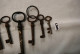 C206 8 Anciennes Clefs De Chateau - France - Old Casstle - Ferronnerie