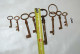 C206 8 Anciennes Clefs De Chateau - France - Old Casstle - Ferronnerie