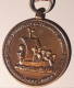 M.J Hummel GOEBEL 1992 :Medaille 3,5 Cm Schip Met Hummels Nav 500 J Ontdekking America - Altri & Non Classificati