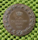 K.M. Het Neerhof Gent Vzw. Koninklijke Maatschappij - 1889  -  Original Foto  !!  Medallion  Dutch - Royaux / De Noblesse