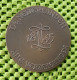 VOORZORG VOORKOMT ZORG 1845 1954 Medal 60mm 74g Bronze.  -  Original Foto  !!  Medallion  Dutch - Sonstige & Ohne Zuordnung