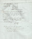 Luxembourg - Luxemburg  -  Lettre1850    Monsieur  Baron De Blockhausen , Birtrange - ...-1852 Préphilatélie