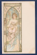 CPA Mucha Art Nouveau Illustrateur Femme Woman Voir Dos - Mucha, Alphonse