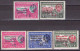 Yugoslavia 1944 Michel 451,453 I,451-453 II  Monasteries With And Without Net,first Republic Issues - MNH**VF - Nuevos