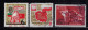 RUSSIA  1969 SCOTT #3602-3603,3614-3616  USED - Used Stamps