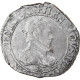 France, Henri III, 1/2 Franc Au Col Plat, 1578, Troyes, Argent, TB, Gadoury:487 - 1574-1589 Henry III