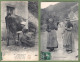 Très Bon Lot De 135 CPA/CPSM FOLKLORIQUE D'AUVERGNE - Costumes, Danses, Scènes De Vie, Habitat & Quelques Fantaisies - 100 - 499 Karten