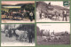 Delcampe - Très Bon Lot De 135 CPA/CPSM FOLKLORIQUE D'AUVERGNE - Costumes, Danses, Scènes De Vie, Habitat & Quelques Fantaisies - 100 - 499 Postcards