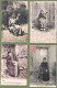 Delcampe - Très Bon Lot De 135 CPA/CPSM FOLKLORIQUE D'AUVERGNE - Costumes, Danses, Scènes De Vie, Habitat & Quelques Fantaisies - 100 - 499 Postkaarten