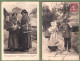 Delcampe - Très Bon Lot De 135 CPA/CPSM FOLKLORIQUE D'AUVERGNE - Costumes, Danses, Scènes De Vie, Habitat & Quelques Fantaisies - 100 - 499 Karten