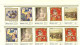 RUSSLAND RUSSIA 1989 Michel 6003 - 6007 As Complete Sheet MNH - Nuevos