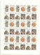 RUSSLAND RUSSIA 1988 Michel 5911 - 5913 As Complete Sheet MNH - Unused Stamps