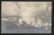 Foto-AK Brand Der Dresdener Vogelwiese Am 2. August 1909  - Rampen