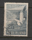 Netherlands The 1951 25G Used (fine) Air Stamp Cv Gibbons 200 Pounds - Usati