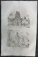 Delcampe - Inde Pondichery : Eleven Antique Prints 19è Century - Topographische Karten